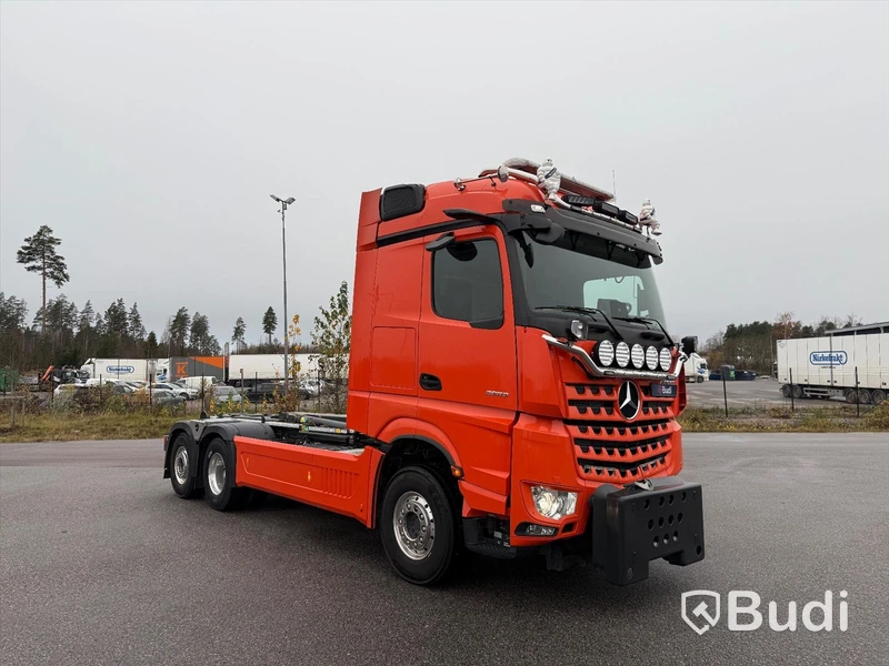 Lastväxlare Mercedes-Benz Arocs -2022 | JOAB | Plogutrustad