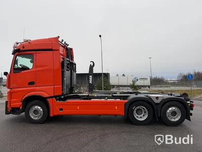 Lastväxlare Mercedes-Benz Arocs -2022 | JOAB | Plogutrustad