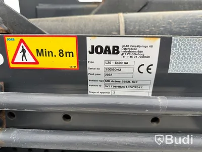 Lastväxlare Mercedes-Benz Arocs -2022 | JOAB | Plogutrustad