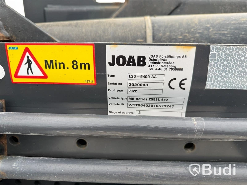 Lastväxlare Mercedes-Benz Arocs -2022 | JOAB | Plogutrustad