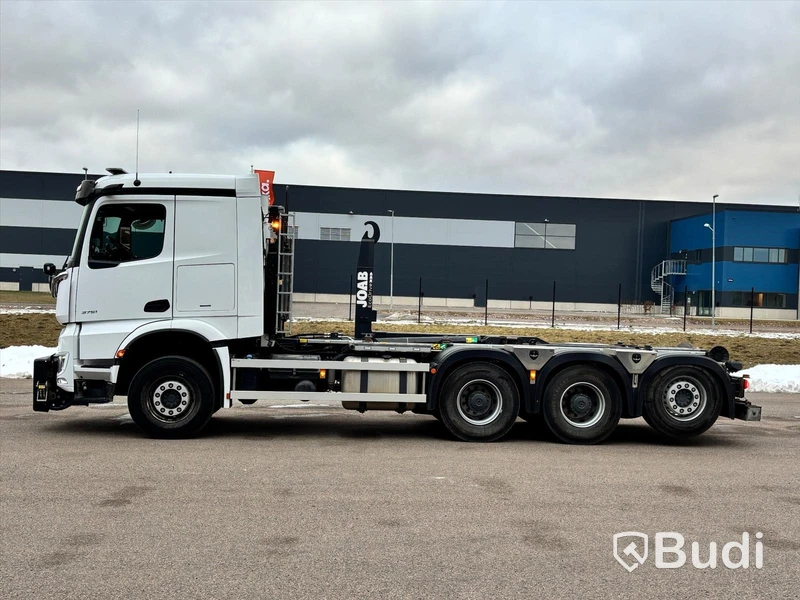 Tridemväxlare Mercedes-Benz Arocs 3751 12.8 PowerShift -2023 | JOAB 24 ton | Plogutrustad