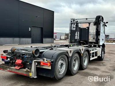 Tridemväxlare Mercedes-Benz Arocs 3751 12.8 PowerShift -2023 | JOAB 24 ton | Plogutrustad