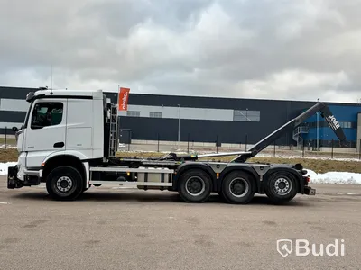 Tridemväxlare Mercedes-Benz Arocs 3751 12.8 PowerShift -2023 | JOAB 24 ton | Plogutrustad