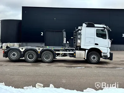 Tridemväxlare Mercedes-Benz Arocs 3751 12.8 PowerShift -2023 | JOAB 24 ton | Plogutrustad