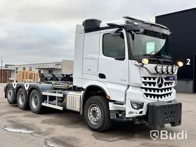 Tridemväxlare Mercedes-Benz Arocs 3751 12.8 PowerShift -2023 | JOAB 24 ton | Plogutrustad