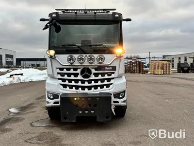 Tridemväxlare Mercedes-Benz Arocs 3751 12.8 PowerShift -2023 | JOAB 24 ton | Plogutrustad