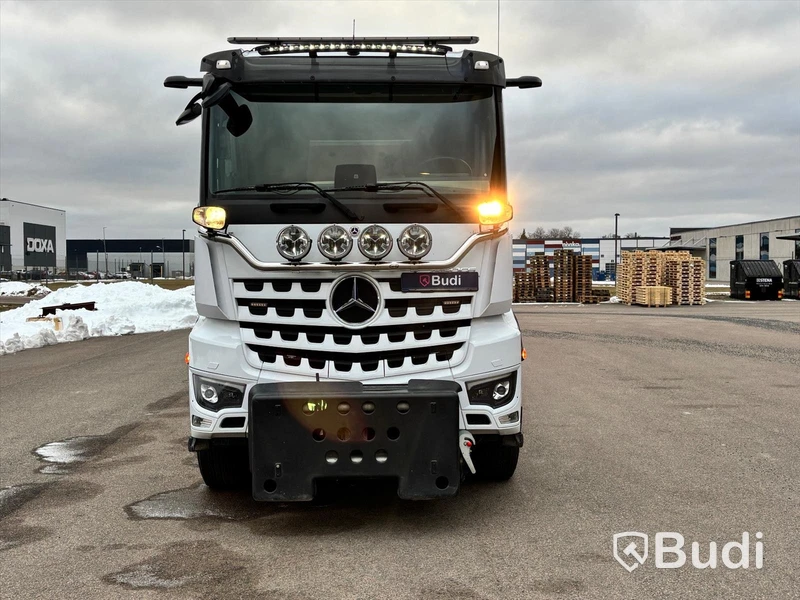 Tridemväxlare Mercedes-Benz Arocs 3751 12.8 PowerShift -2023 | JOAB 24 ton | Plogutrustad