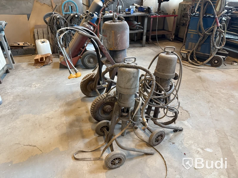 4 st färgpumpar Graco