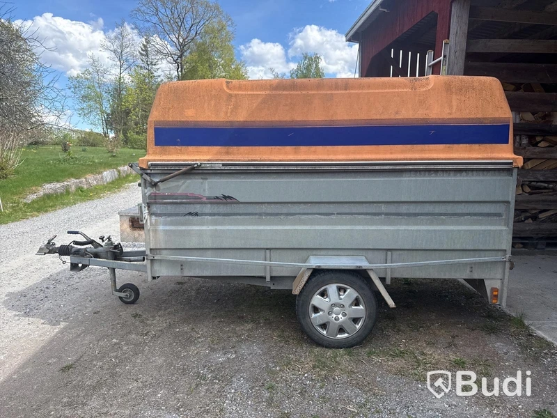 Släpvagn Trailergruppen LV1000 - Defekt axel - 1998