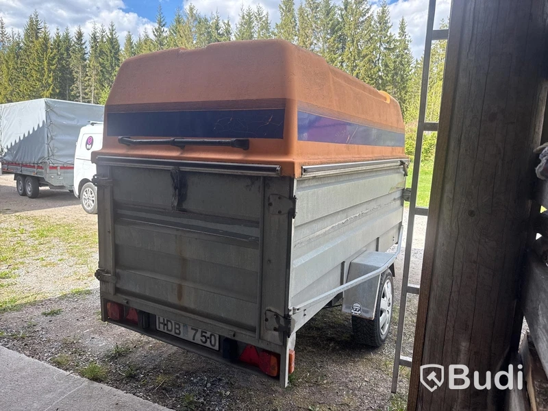 Släpvagn Trailergruppen LV1000 - Defekt axel - 1998