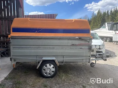 Släpvagn Trailergruppen LV1000 - Defekt axel - 1998