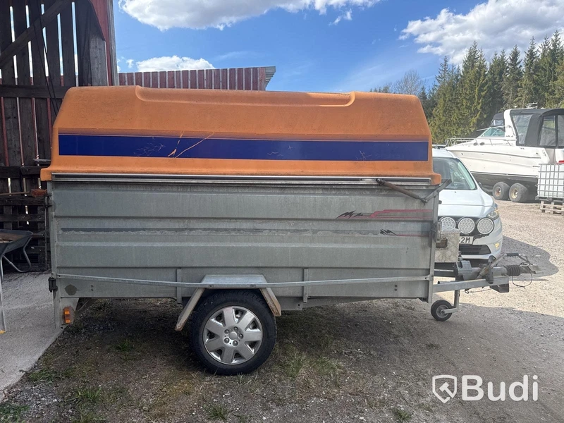 Släpvagn Trailergruppen LV1000 - Defekt axel - 1998
