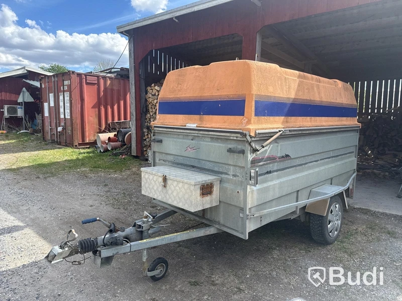 Släpvagn Trailergruppen LV1000 - Defekt axel - 1998