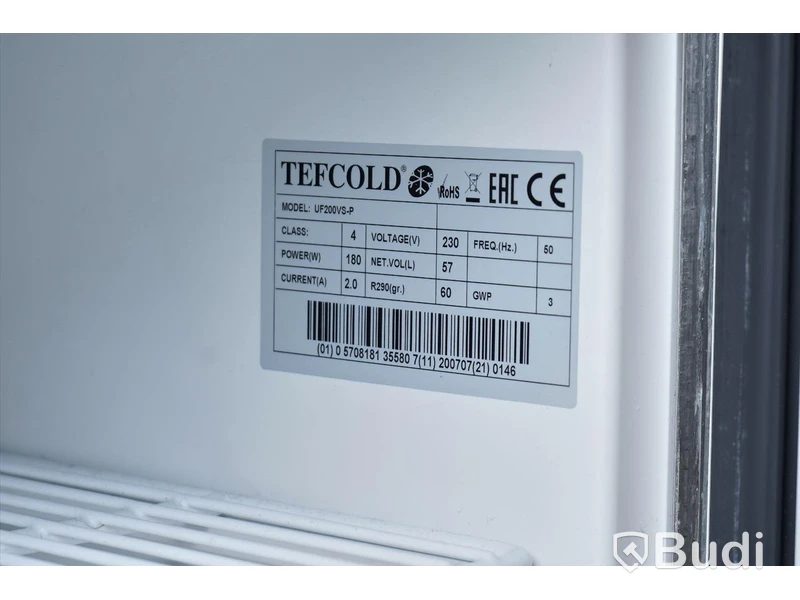 Frys - Tefcold UF200VS-P