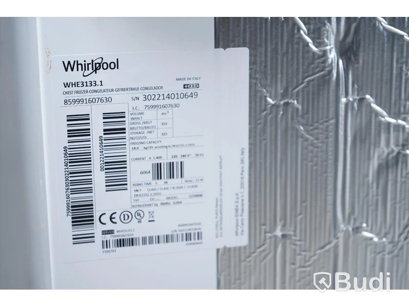 Frysbox – Whirlpool WHE31331