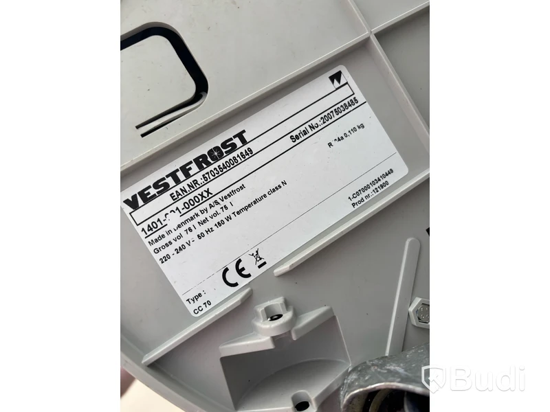 Kyl Vestfrost 75 L, Red Bull