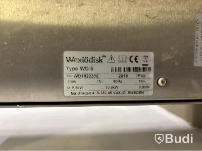 Diskmaskin Wexiodisk WD1822386 wd-6, inkl. arbetsbänk