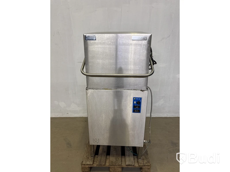 Diskmaskin Wexiödisk WD-6C, inkl. 3 st. arbetsbänkar