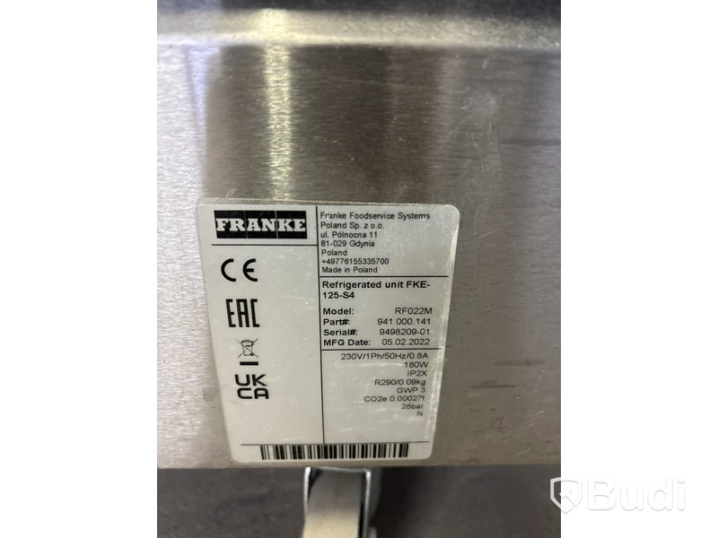 Kylbänk Franke RF022M