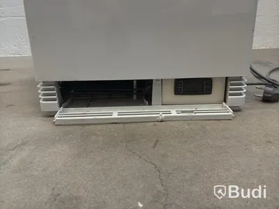 Countertop display cooler, white