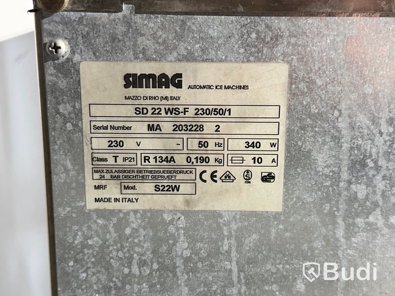 Ismaskin Simag SD 22 WS-F