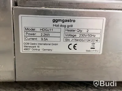 Korv/ rullgrill, GGM Gastro HDGJ11