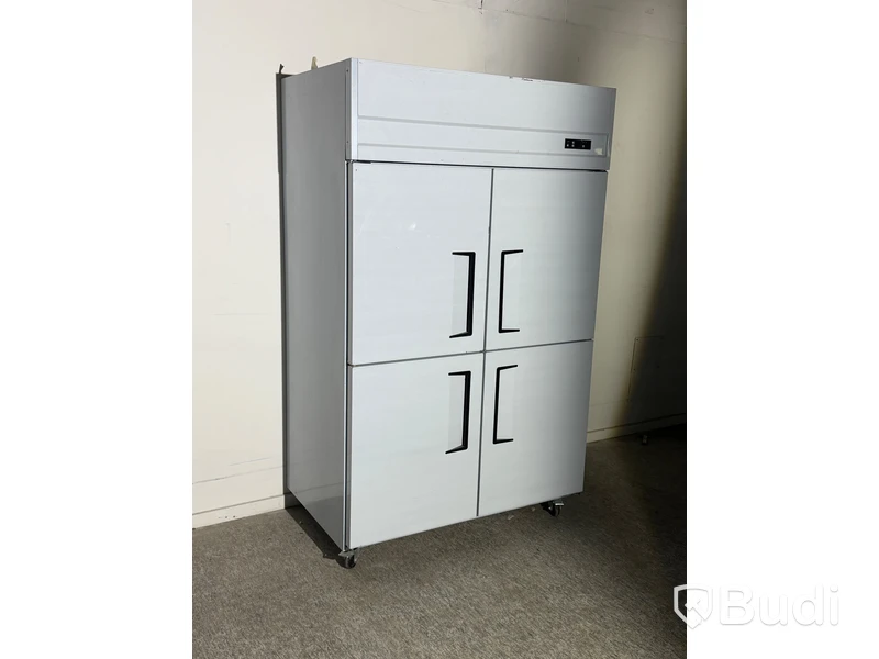 Dubbelt kylskåp, rostfritt, ES-G1-OF4M, 220V