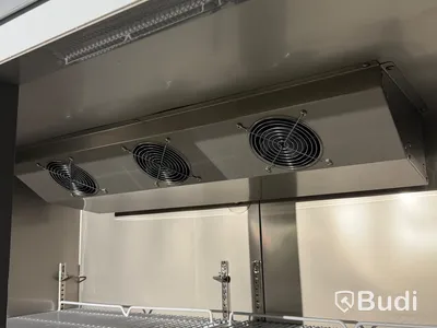 Dubbelt kylskåp, rostfritt, ES-G1-OF4M, 220V