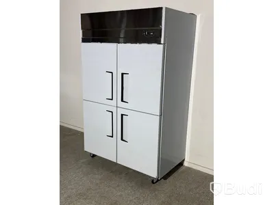 Dubbelt frysskåp, rostfritt,  ES D1 0F 4M