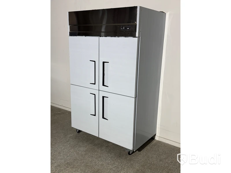 Dubbelt frysskåp, rostfritt,  ES D1 0F 4M