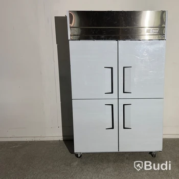 Dubbelt frysskåp, rostfritt,  ES D1 0F 4M