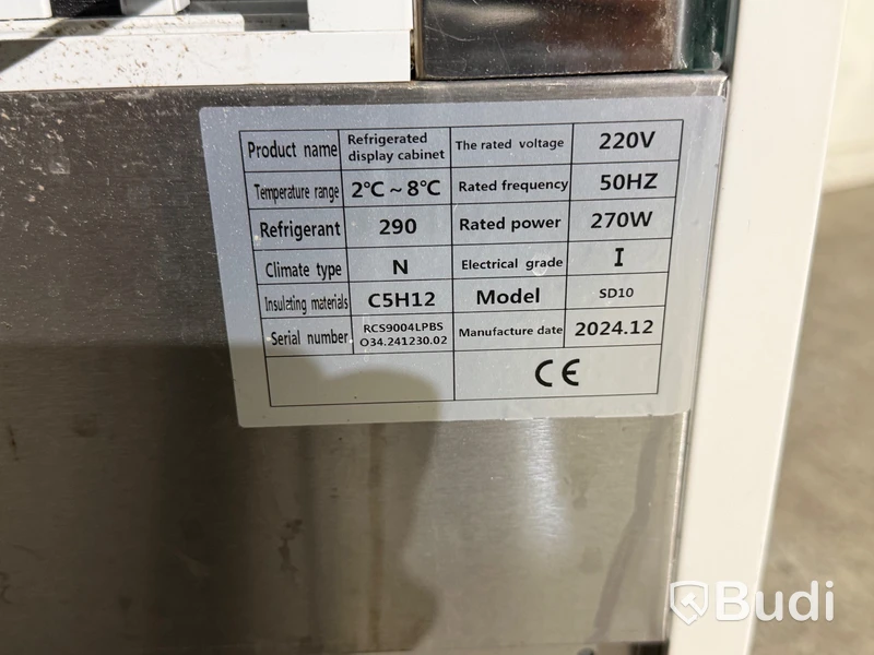Cafékyl/ displaykyl, SD10, 220V