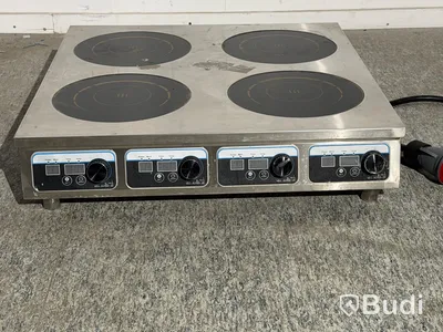 Induktionshäll, 4 zoner, 14 kW