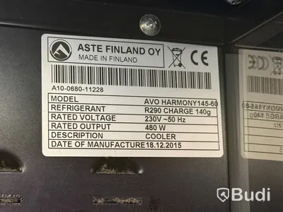 Refrigerated display counter Aste Finland AVO HARMONY145-60
