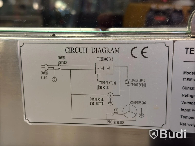 Refrigerated display counter Tefcold VK33-160 | 2011