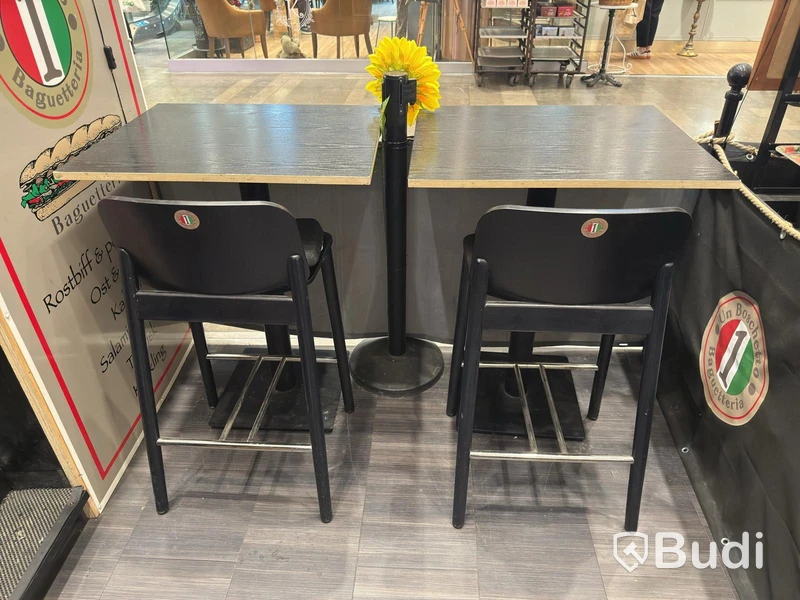 2 tables & 2 chairs