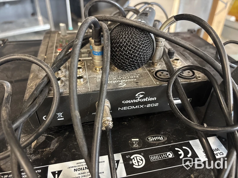 Ljudanläggning EP2500 + Neomix-202