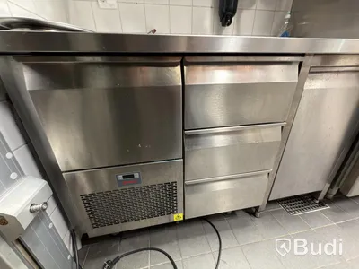 Refrigerated counter with sink, Novameta