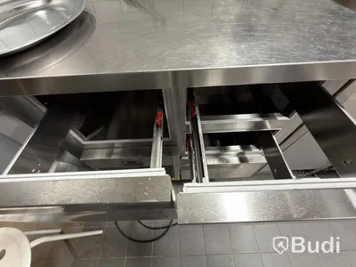 Refrigerated counter with sink, Novameta