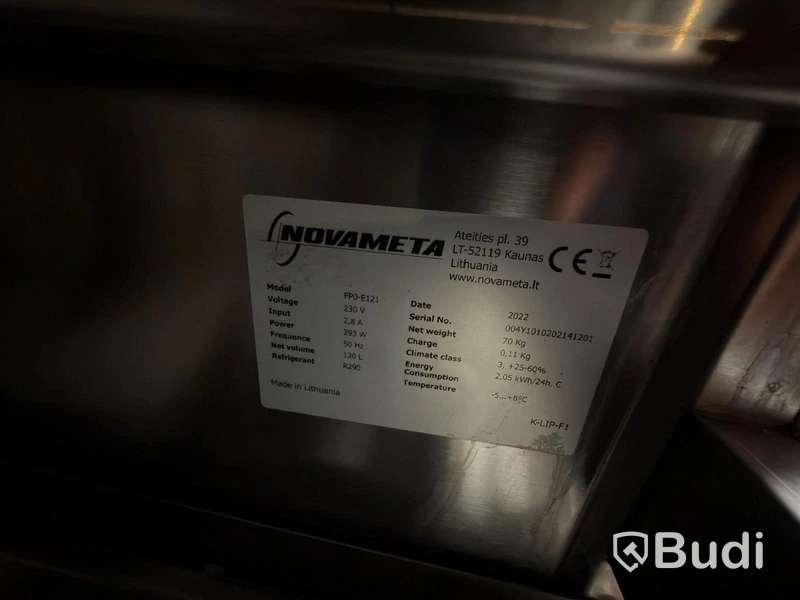 Refrigerated counter with sink, Novameta