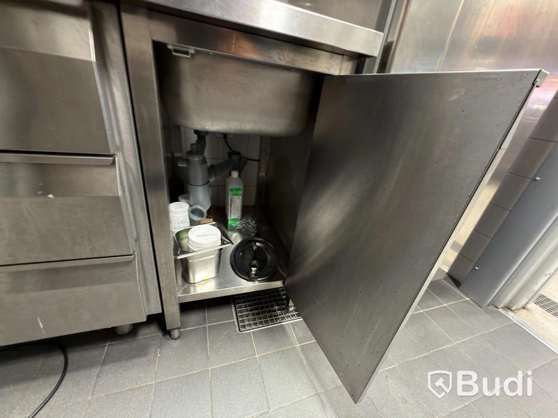 Refrigerated counter with sink, Novameta