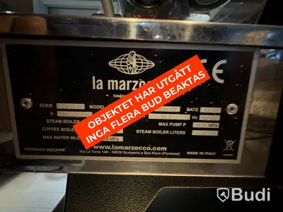 La Marzocco coffee machine