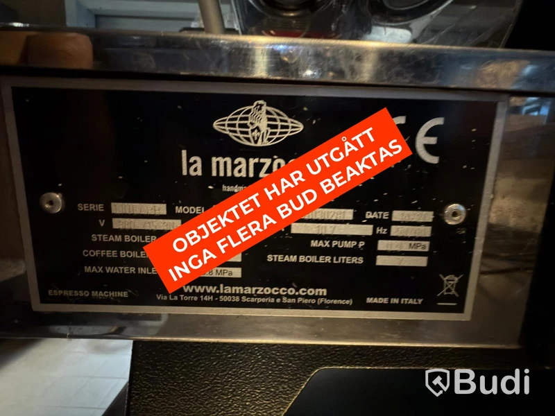 La Marzocco coffee machine