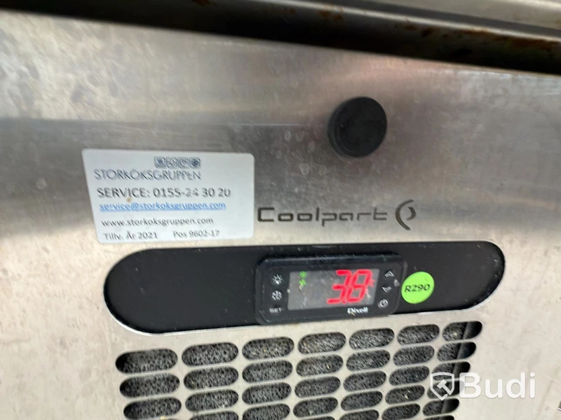 Coolpart refrigerated counter, 6 drawers