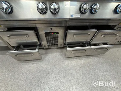 Coolpart refrigerated counter, 6 drawers
