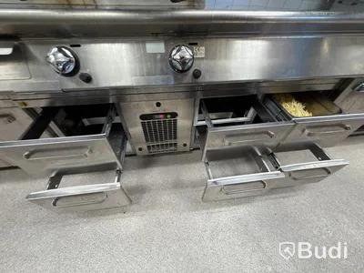 Coolpart refrigerated counter, 6 drawers