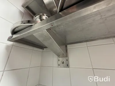 2 Novameta stainless steel shelves