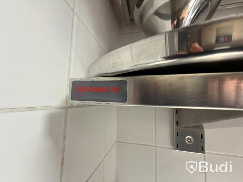2 Novameta stainless steel shelves