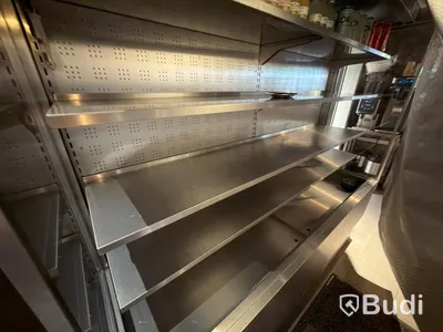 Haglund refrigerated display counter, damaged roller blind
