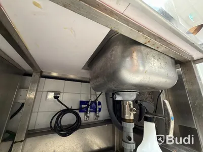 Rostfri bänk med ho